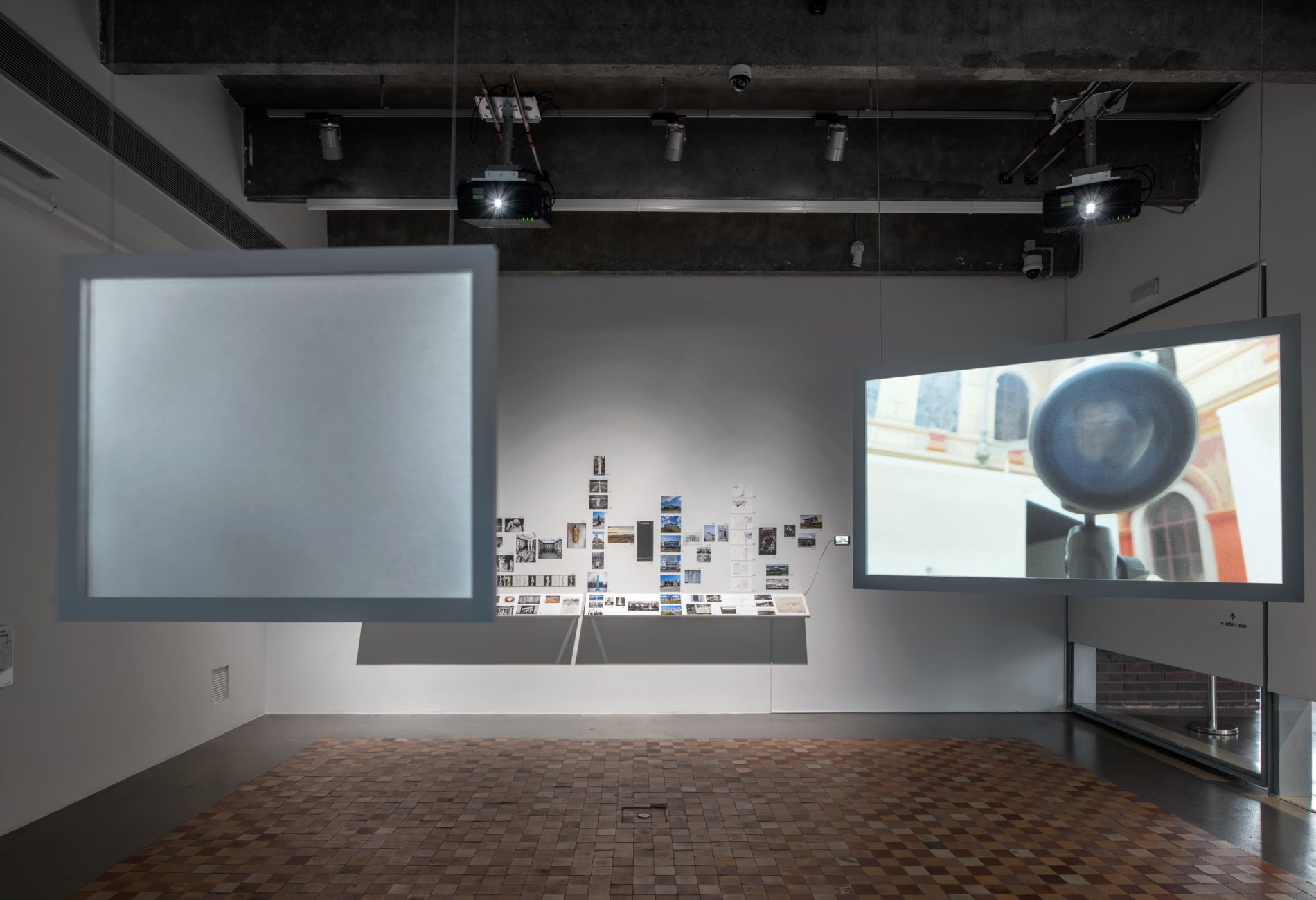 Installation view of Hanna Zubkova’s project False Sun. The Hunter at Garage Museum of Contemporary Art, 2023  Photo: Alexey Narodizkiy © Garage Museum of Contemporary Art
