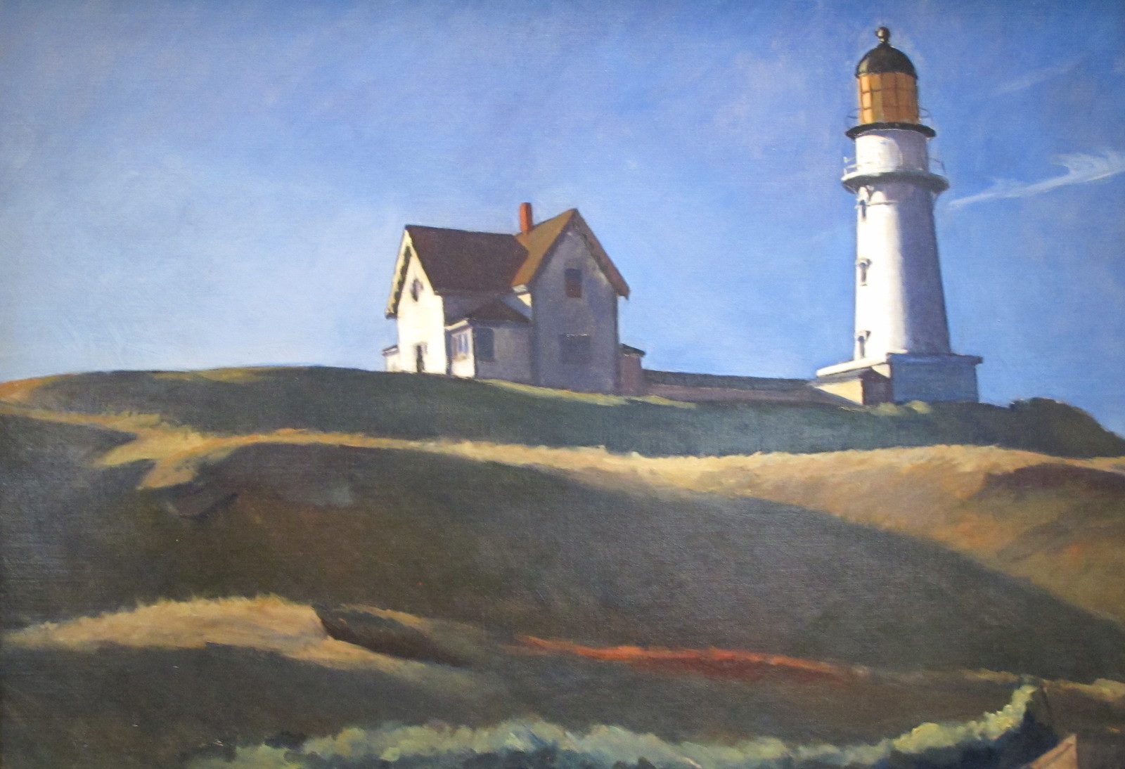 Edward Hopper. Lighthouse Hill. 1927. Oil on canvas. 74 x 102 cm. Dallas Museum of Art