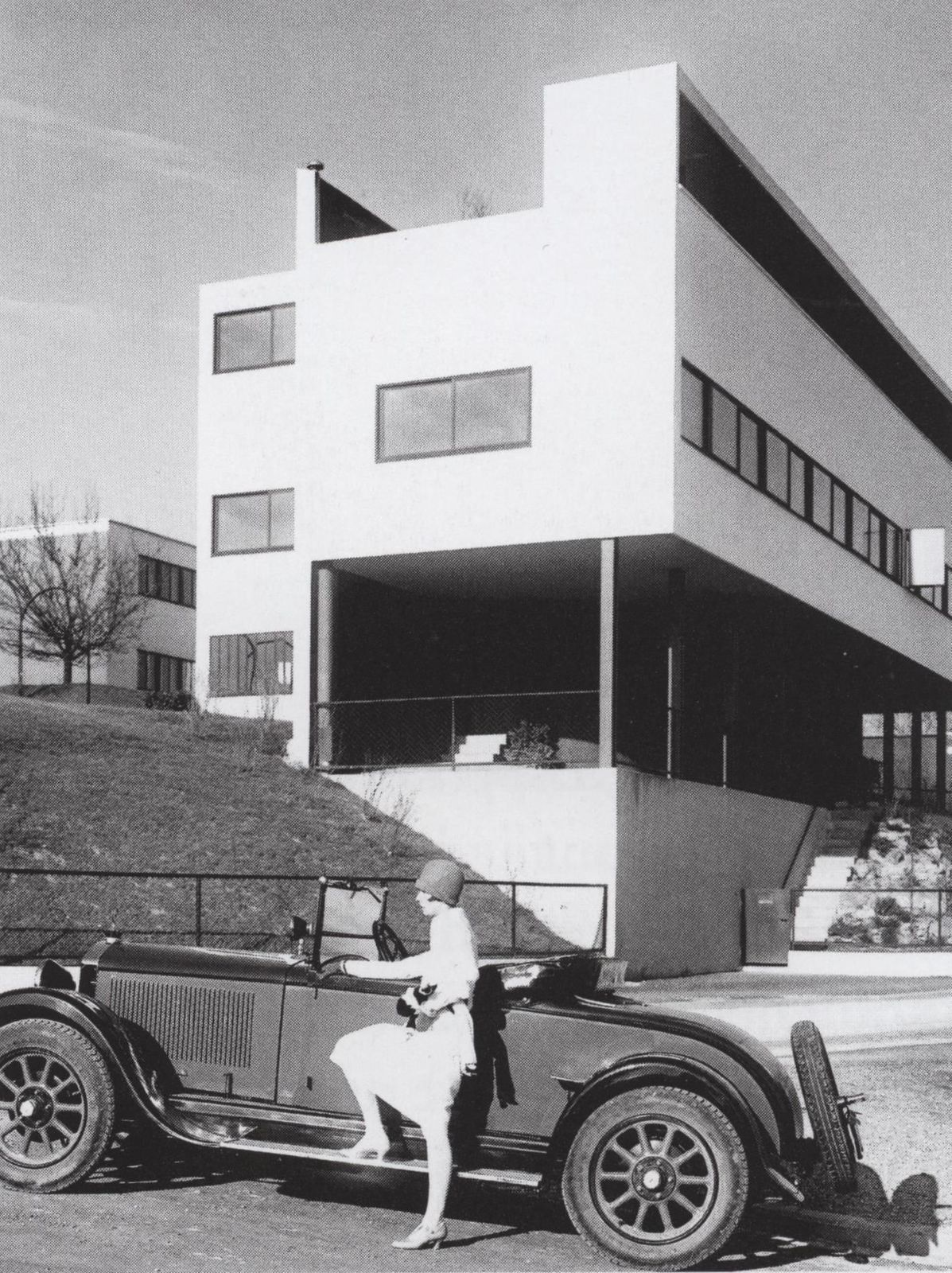 A House For Two Families in Weissenhof, Stuttgart. Le Corbusier, 1926-1927 Daimler Chrysler Classic, Stuttgart