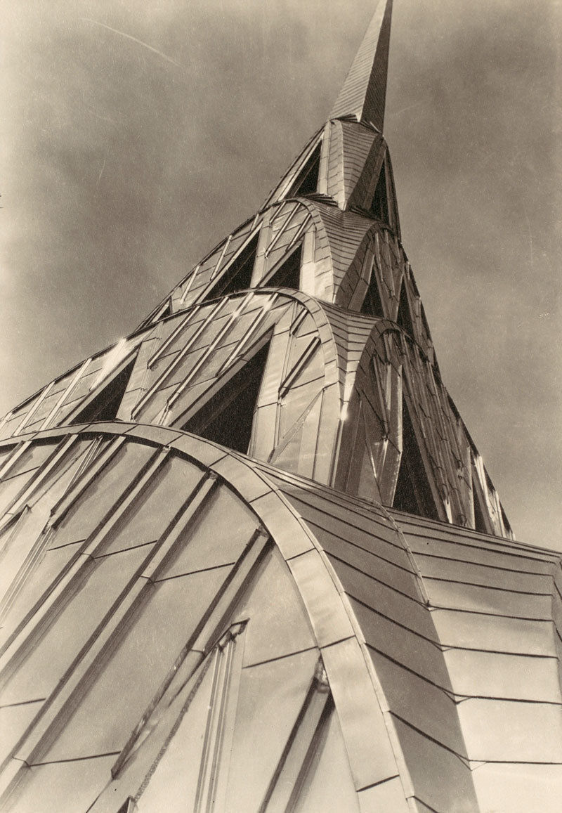 William Van Alen. Chrysler Building. 1930. Photo: Margaret Bourke-White, 1931 &copy; Ford Motor Company Collection / MoMA