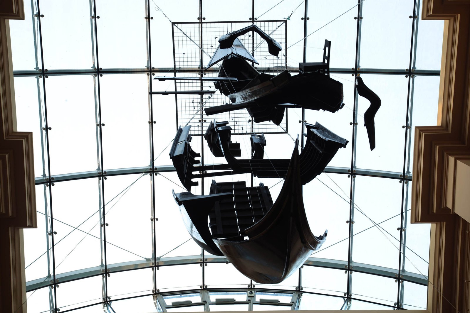 Dmitry Gutov. Gondola. 2012. Installation. Courtesy The Art Museum Riga Bourse, Riga, Latvia