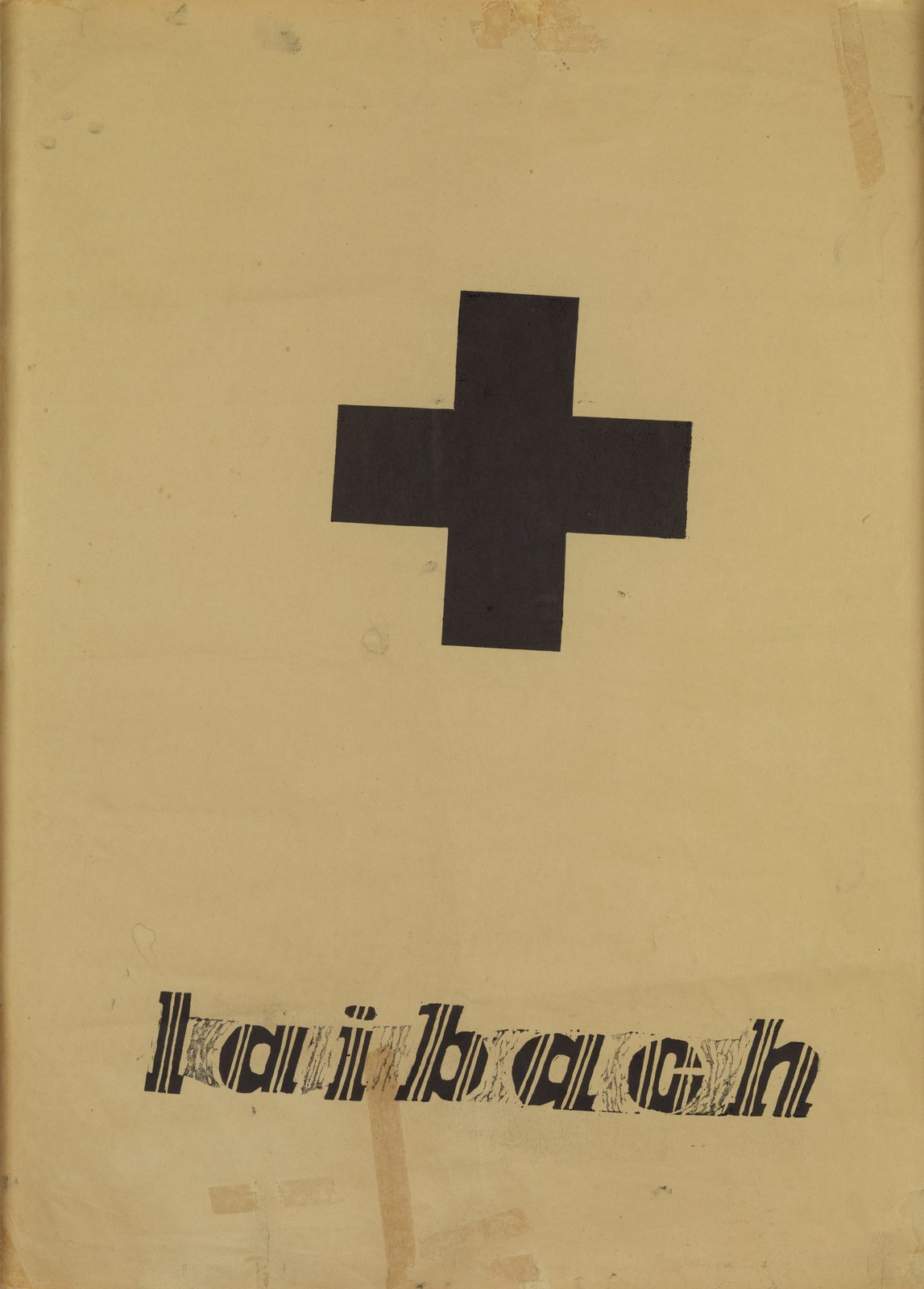 Laibach Kunst,&nbsp;Black Cross, 1980