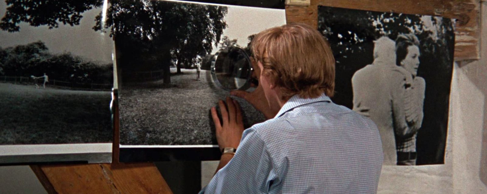 Image: Still shot from the movie Blowup, dir. Michelangelo Antonioni, 1966.