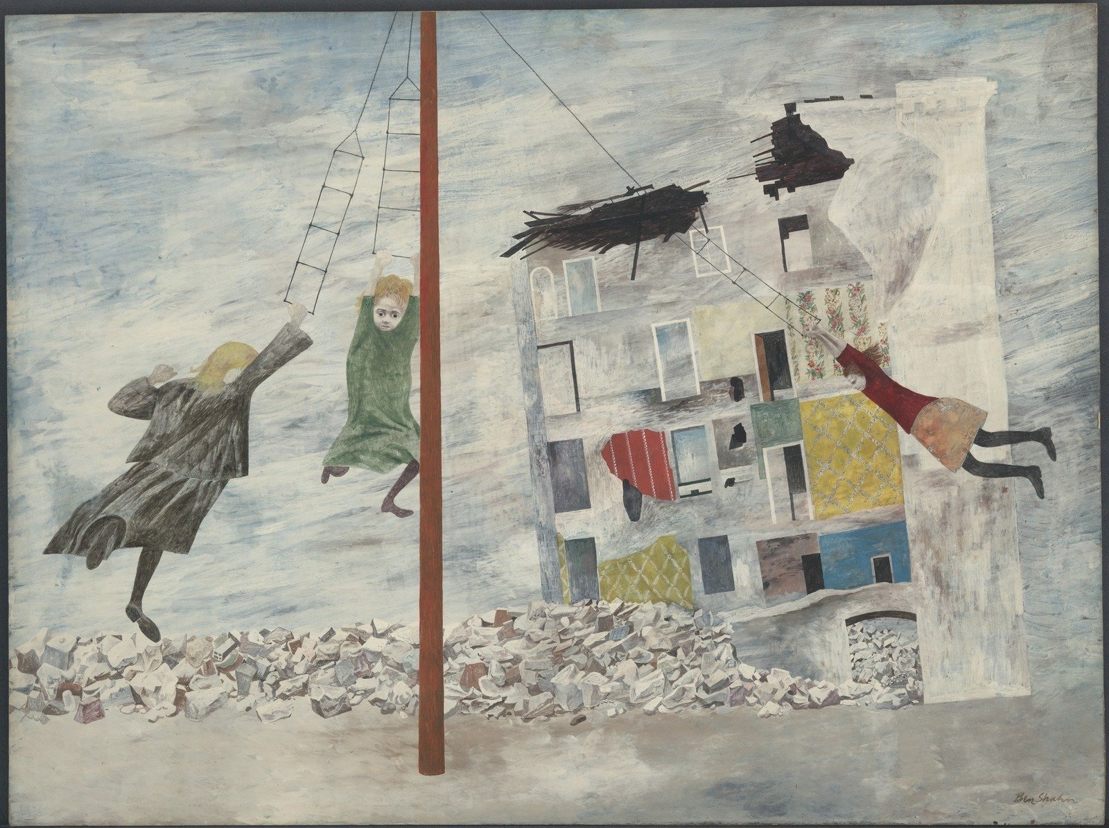 Бен Шан. Освобождение. 1945. (c.) MoMA