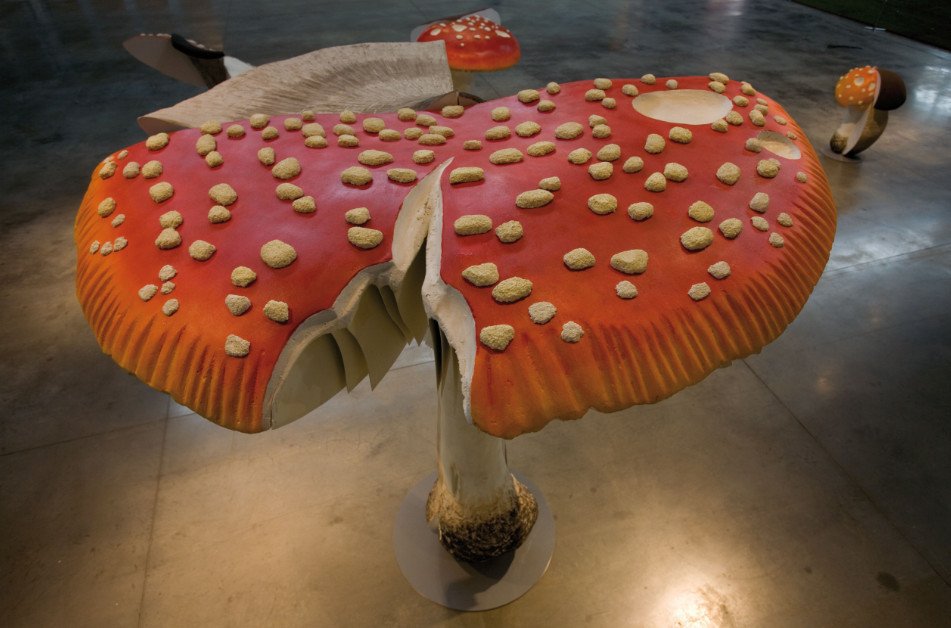 Carsten Höller. Giant Triple Mushrooms