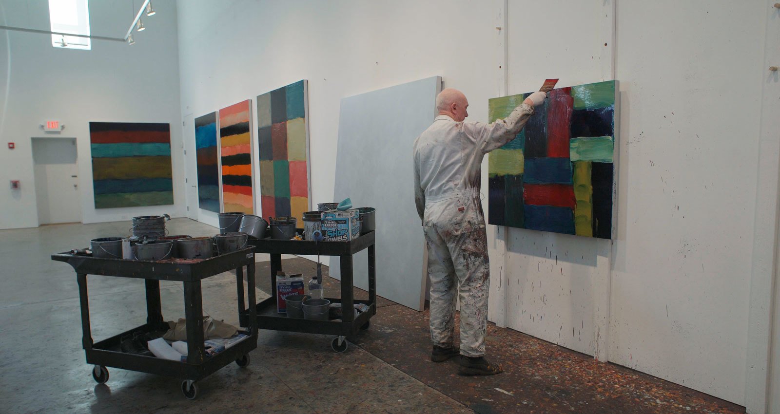 Film Screening. Unstoppable: Sean Scully and the art of everything