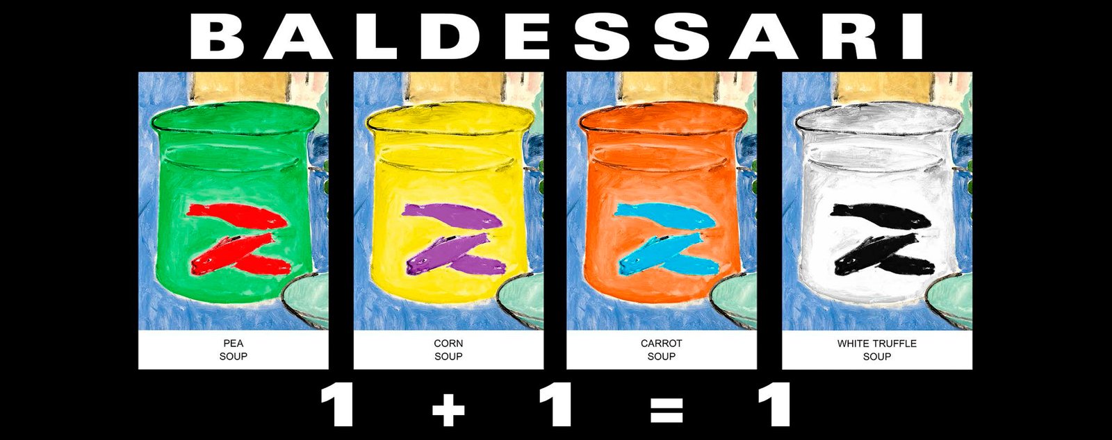 Выставка Джона Балдессари «1+1=1»