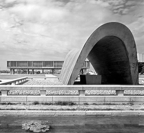Hiroshima Peace Memorial Park. 1955&ndash;1956Courtesy American Institute of Architects