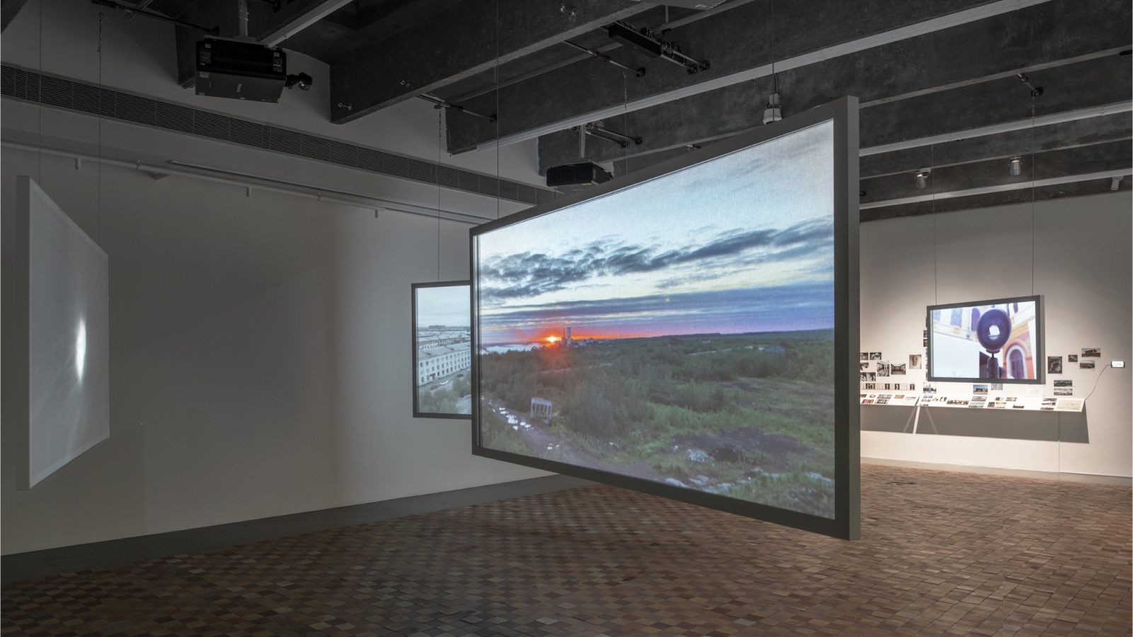 Hanna Zubkova,&nbsp;False Sun, The Hunter, installation view at Garage Museum ofContemporary Art, 2023.Photo: Alexey Naroditsky