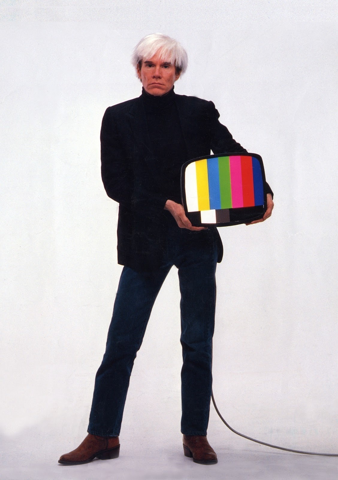 Andy Warhol. TDK, commercial (fragment). 1980. Printed ink on coated paper. 34.3 x 47.6 cm. Collection Andy Warhol Museum, Pittsburgh