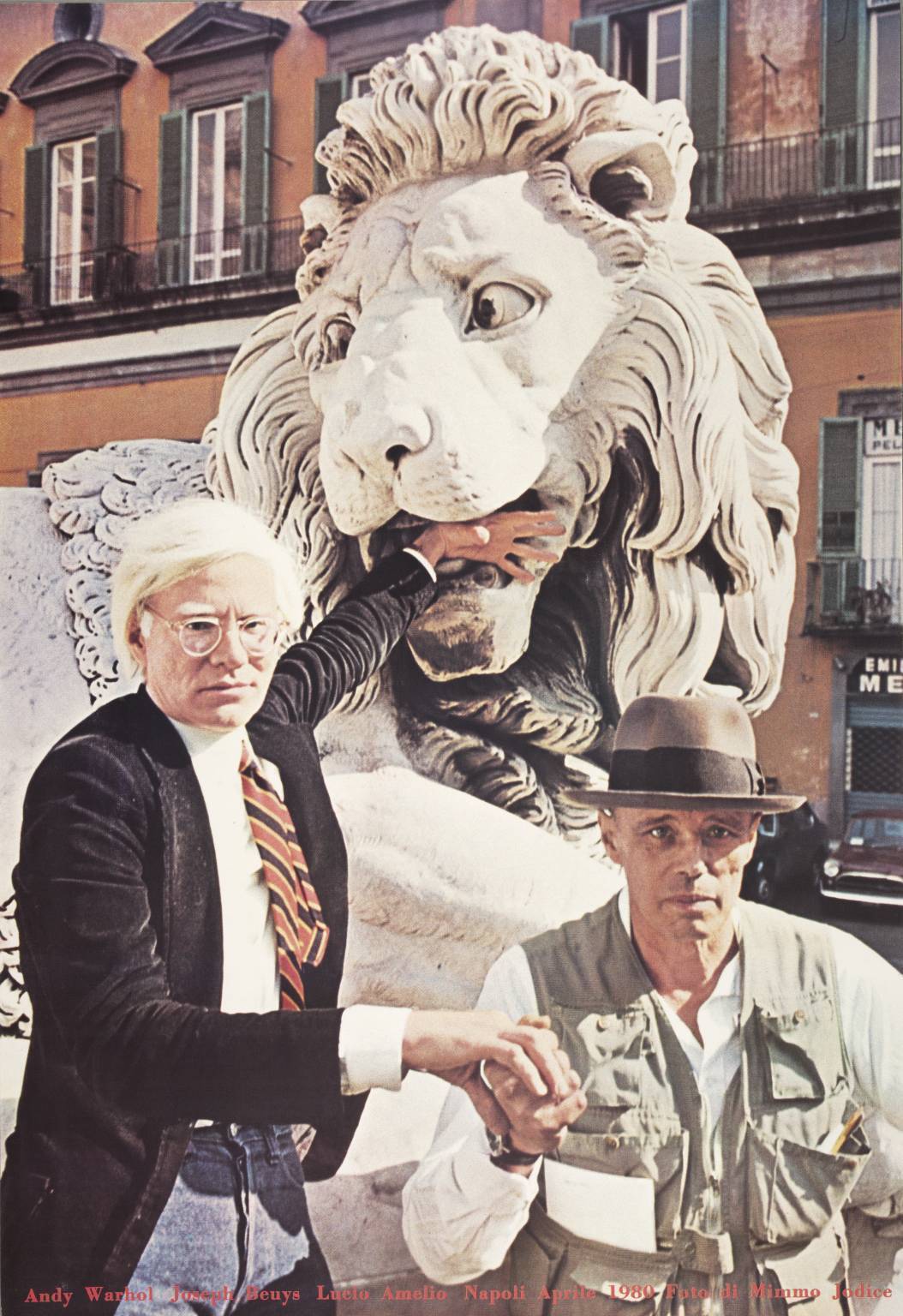 Joseph Beuys. Andy Warhol and Joseph Beuys. 1980. Poster on paper. 68,4 x 47 cm. Tate/National Galleries of Scotland