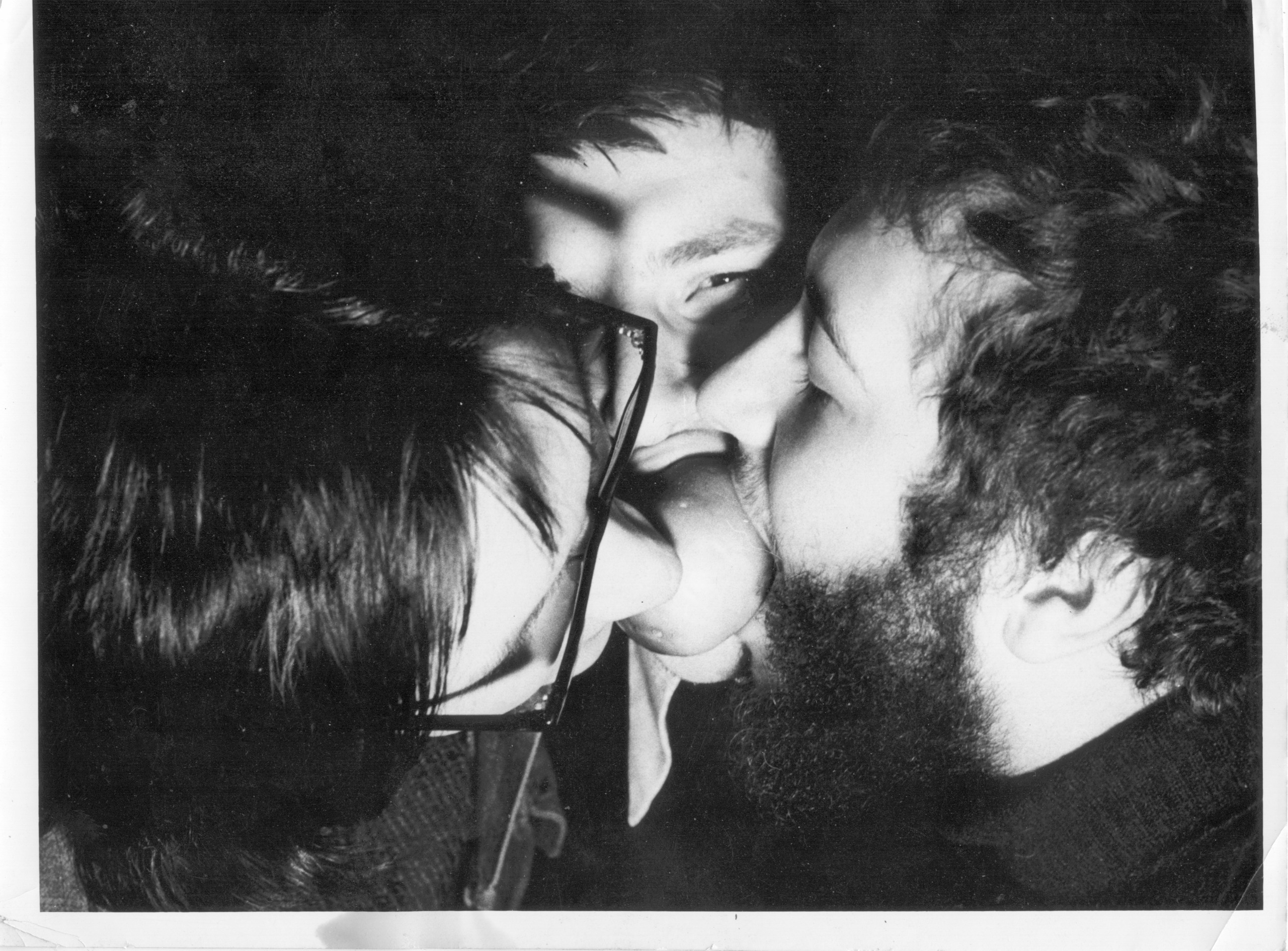 The Nest (Gnezdo) Group (Gennady Donskoy, Mikhail Roshal, Victor Skersis) Eating, Performance, 1978, Moscow Photo:&nbsp;Valentin Serov Courtesy Archive of Garage Museum of Contemporary Art