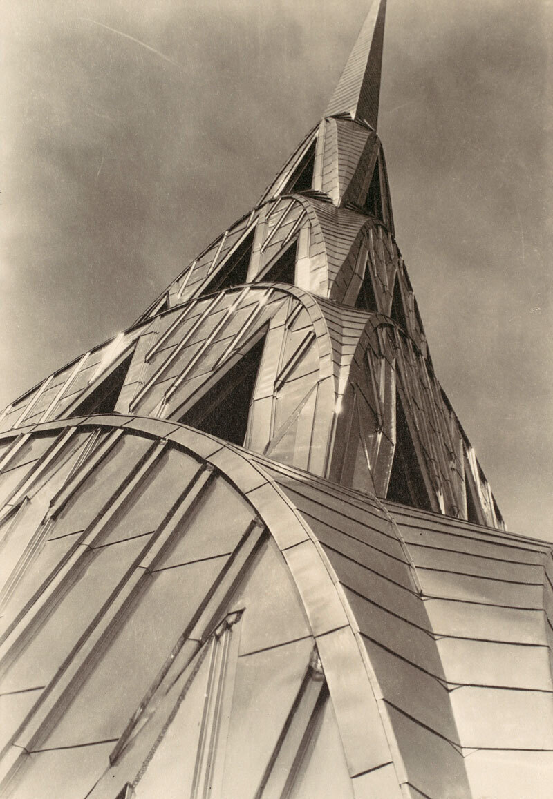 William Van Alen. Chrysler Building. 1930. Photo: Margaret Bourke-White, 1931 © Ford Motor Company Collection / MoMA