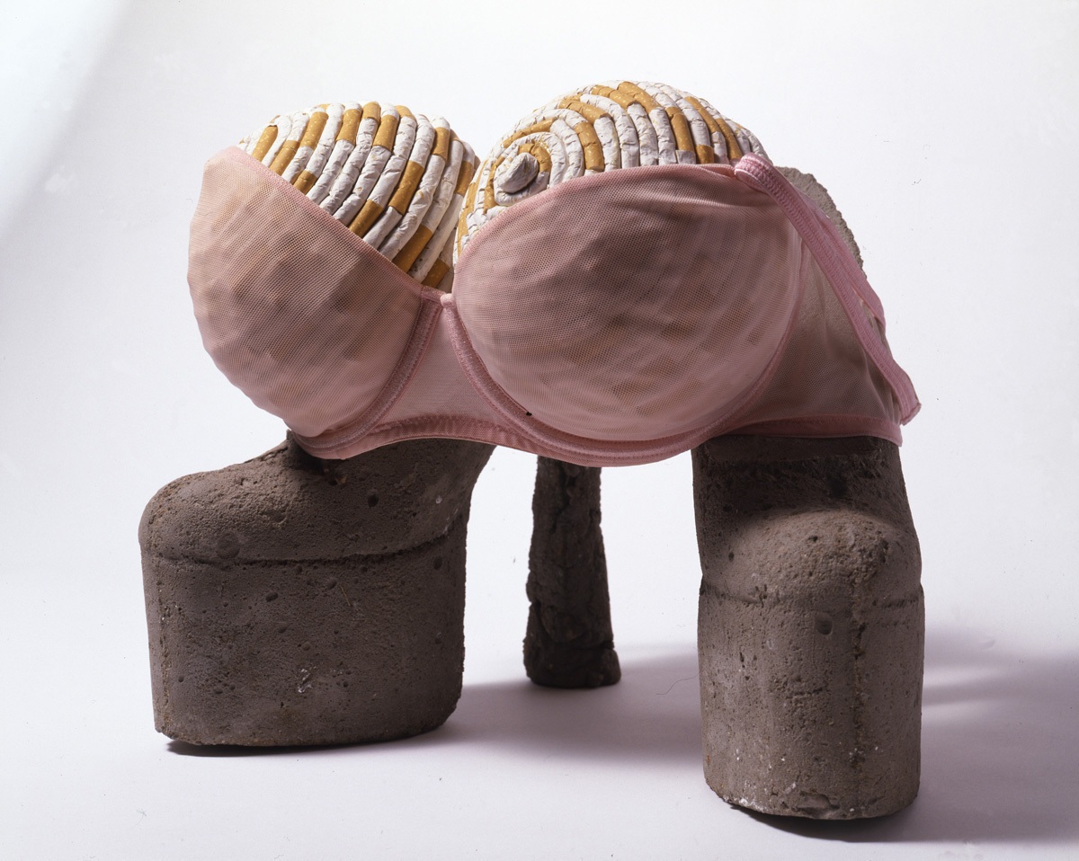 Сара Лукас Звезды на первый взгляд. 2007 Инсталляция. 26,9 x 33 x 26,9 см Галерея Sadie Coles HQ, Великобритания