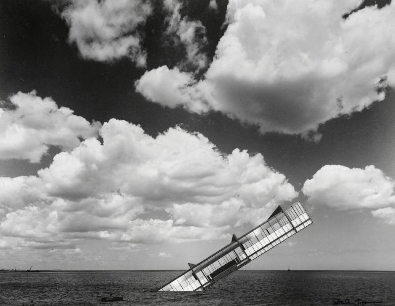 Стенли Тайгерман. &laquo;Титаник&raquo;. Фотоколлаж. 1978 &copy; Stanley Tigerman