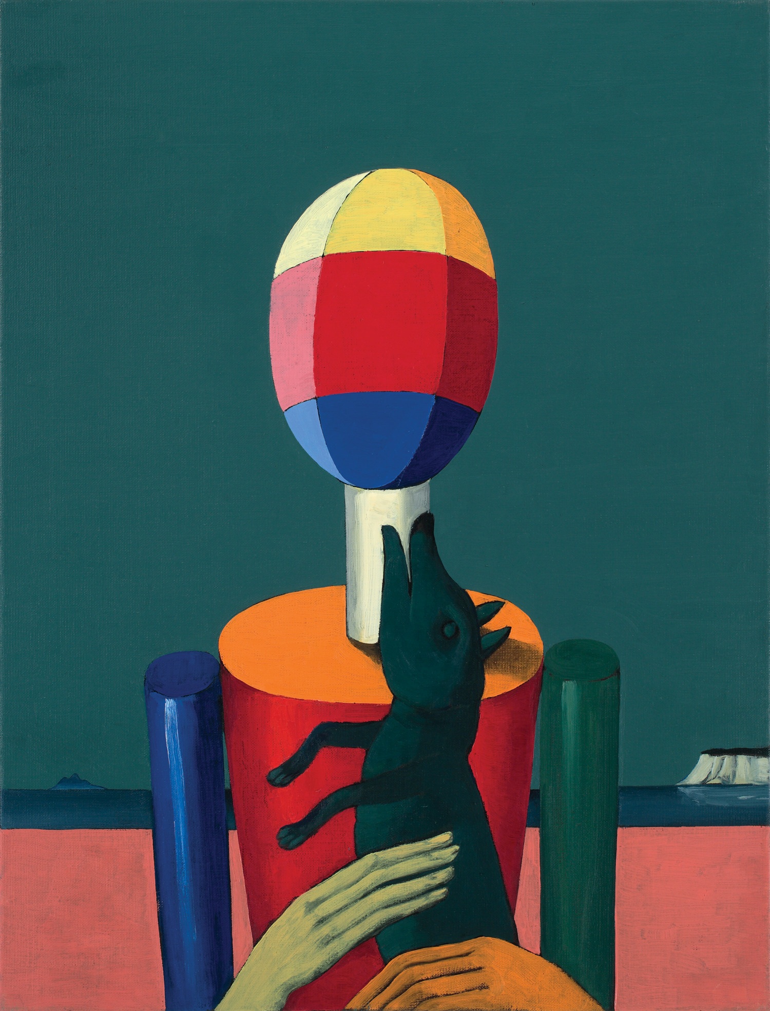 Виктор Пивоваров Умиление. 2003 Холст, масло Собрание художника