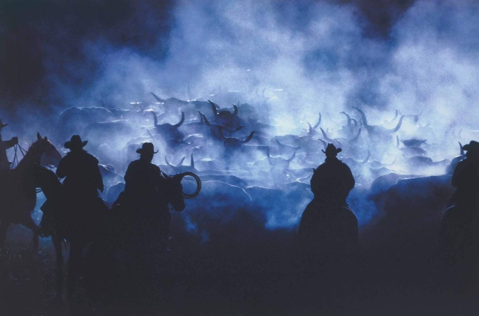 Ричард Принс. Силуэт ковбоя. 1998-99