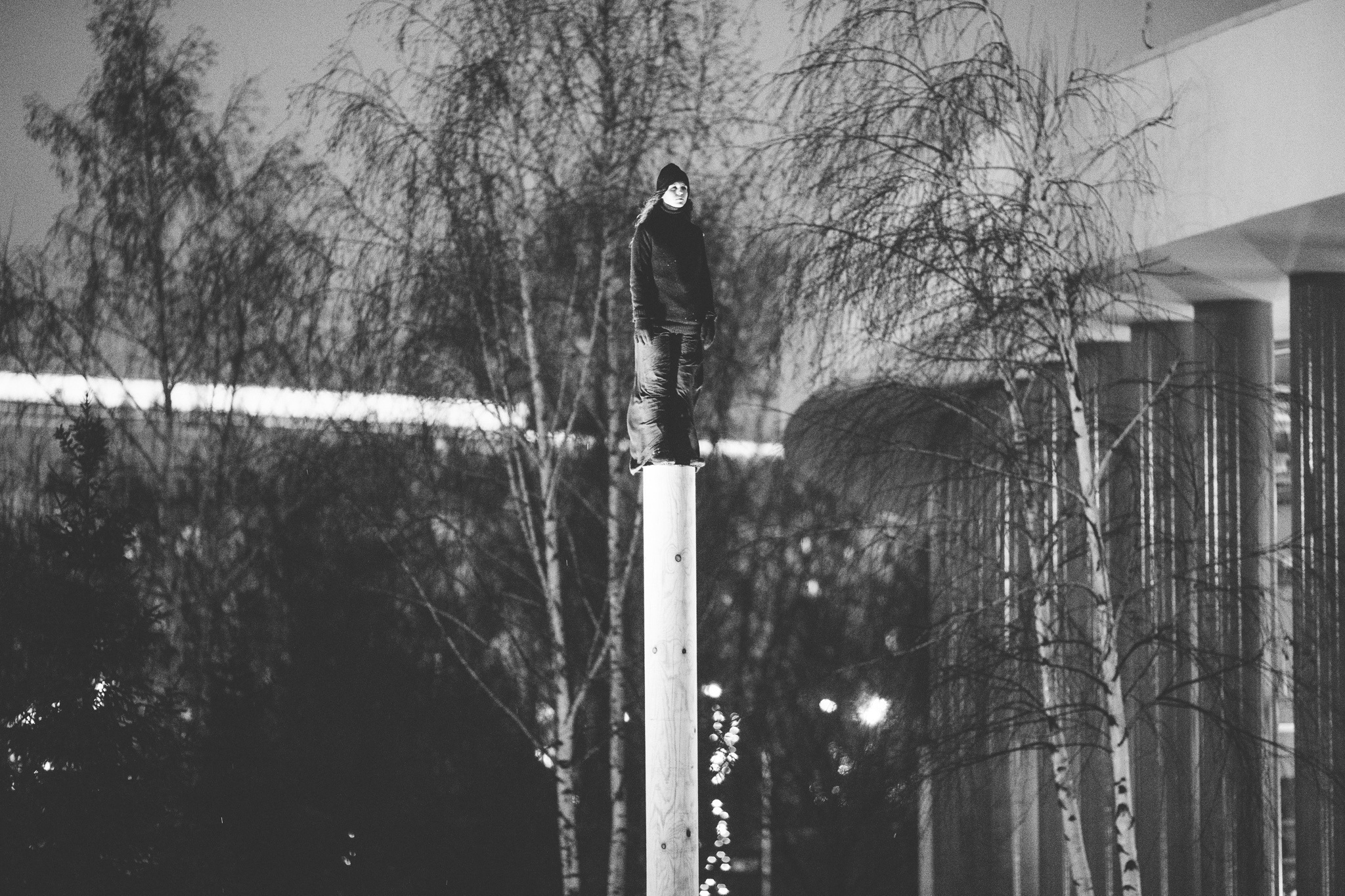 Ольга Кройтор. Точка опоры. 2013. Перформанс. Courtesy Ольга Кройтор