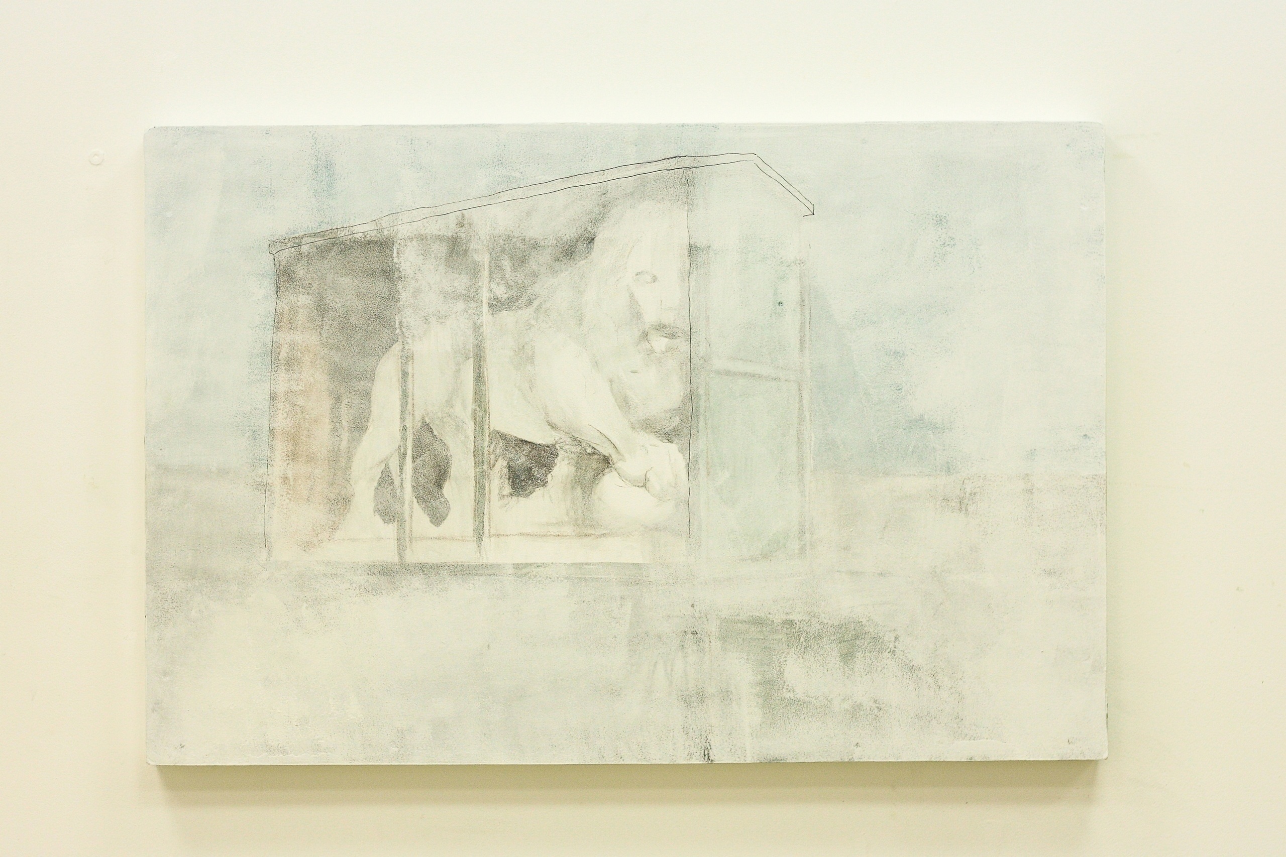 Nikolai AlexeyevEncounters, 2016Series of objects (plasterboard, acrylic, marker)Courtesy of Gallery 21