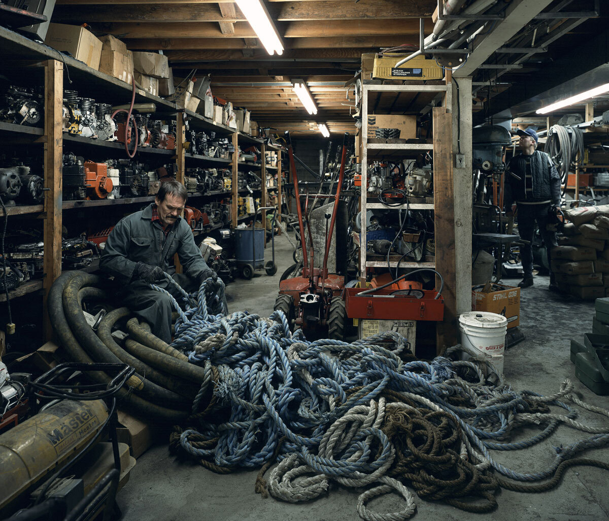 Джефф Уолл. Распутывание. 1994. Фотография