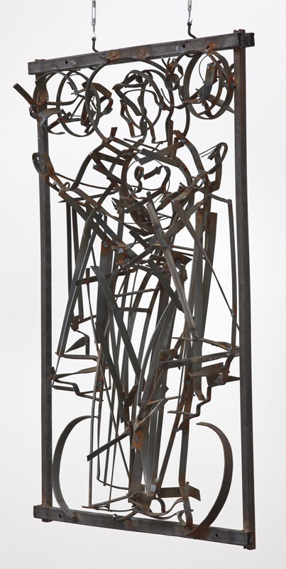 Дмитрий Гутов. E’IK’ΩN. Оранта. 2012. Металл, сварка. Коллекция Музея русской иконы, Москва