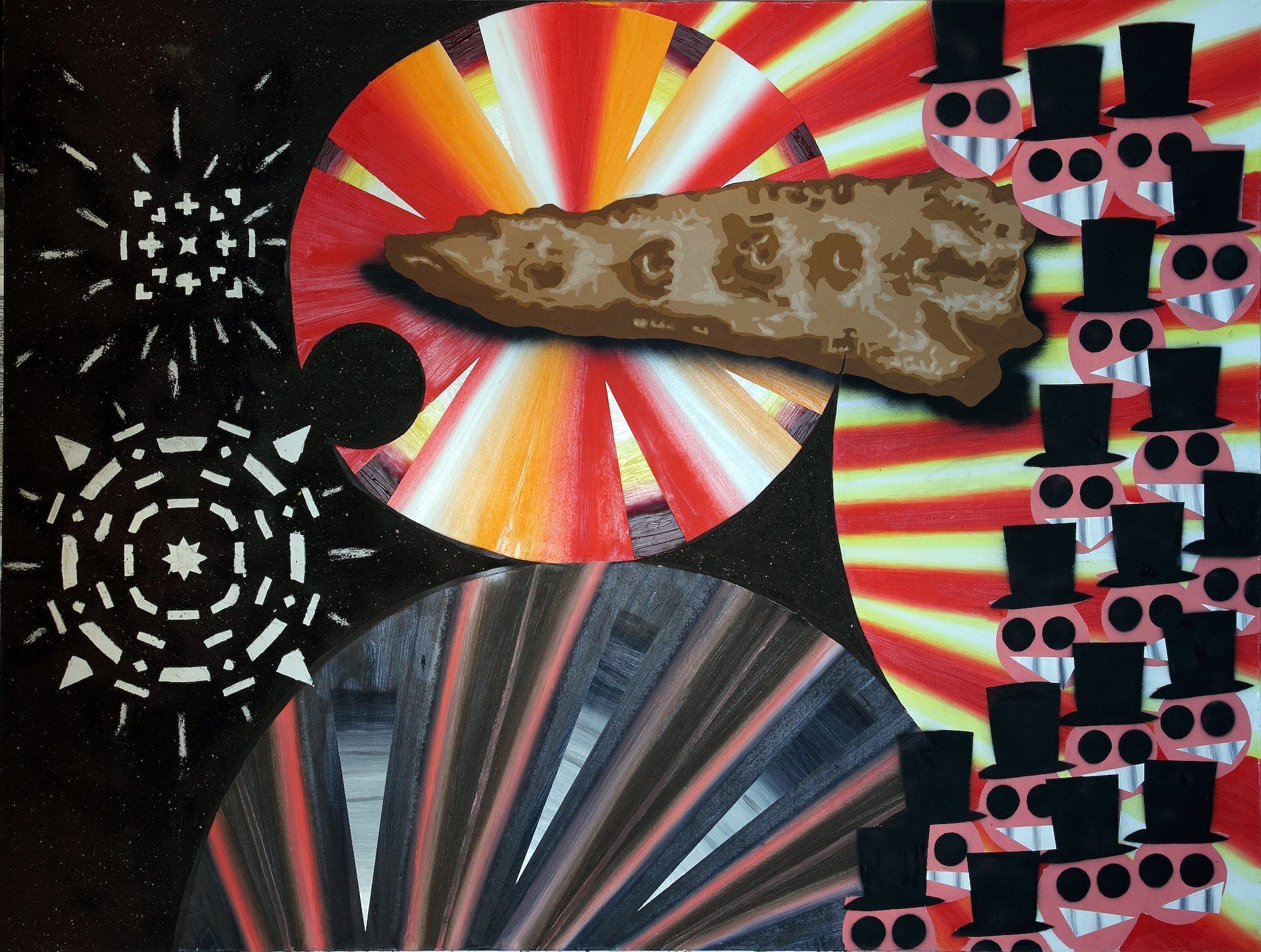 Сергей Шутов. Терратерапия Роршаха. 2010. Живопись