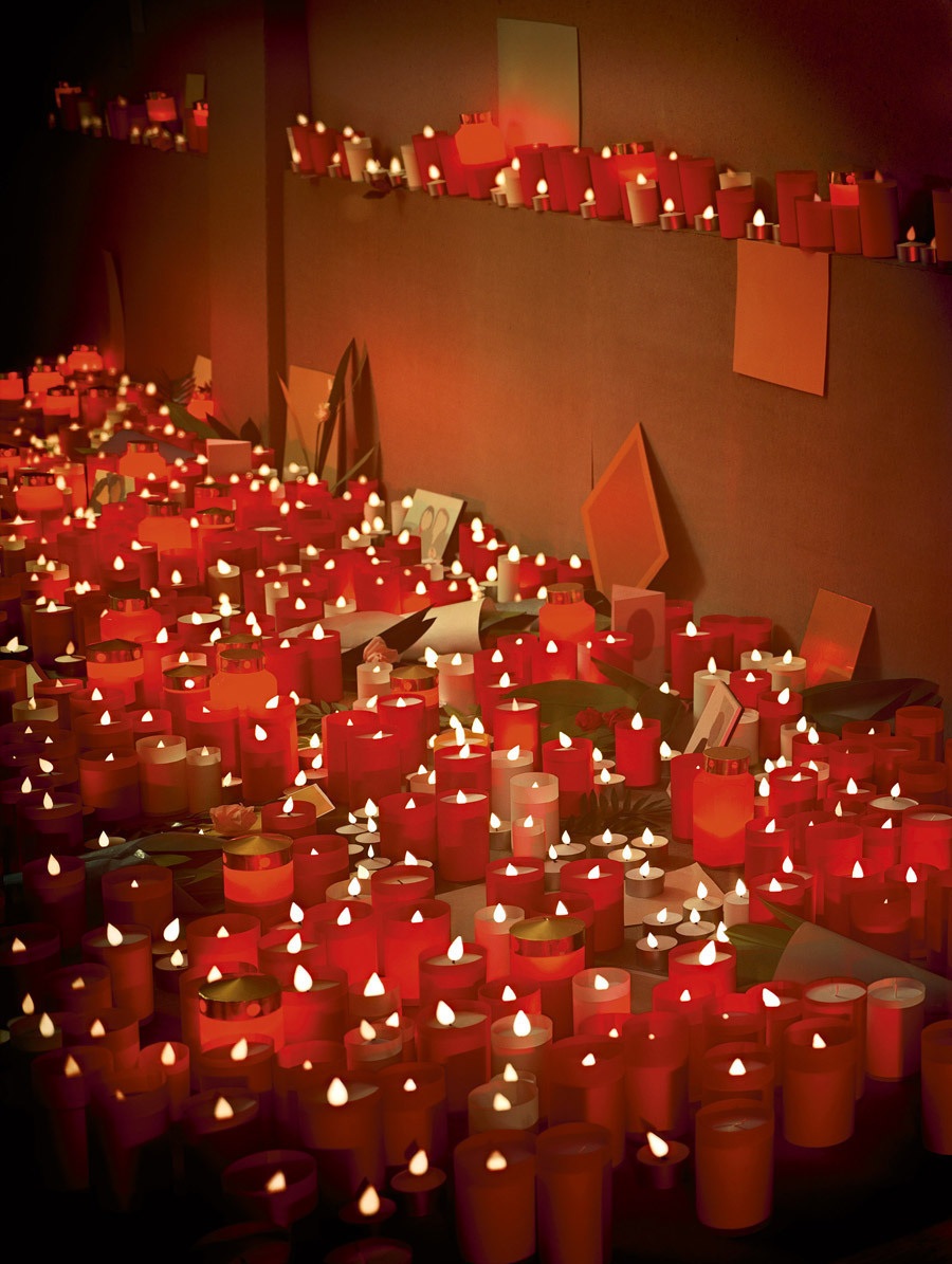 Томас Деманд. Награда. Плексиглас, печать. 2011. 166 × 125 см. Courtesy художник