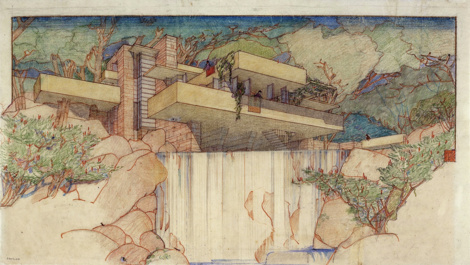 © The Frank Lloyd Wright Foundation Archives (The Museum of Modern Art | Avery Architectural & Fine Arts Library, Columbia University, New York)