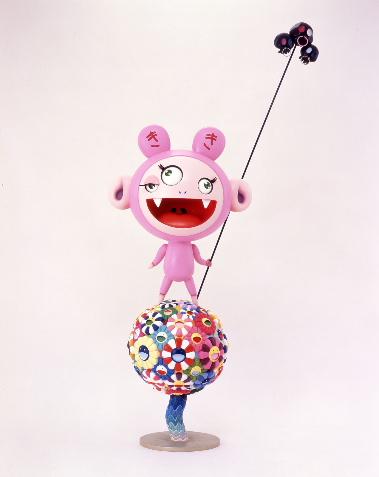 Takashi MurakamiKiki, 2000&ndash;2005Oil paint, acrylic, synthetic resins, fiberglass, and iron160 &times; 71 &times; 55 cmPrivate collection. Courtesy Perrotin&copy; 2000&ndash;2005 Takashi Murakami/Kaikai Kiki Co., Ltd. All Rights Reserved.