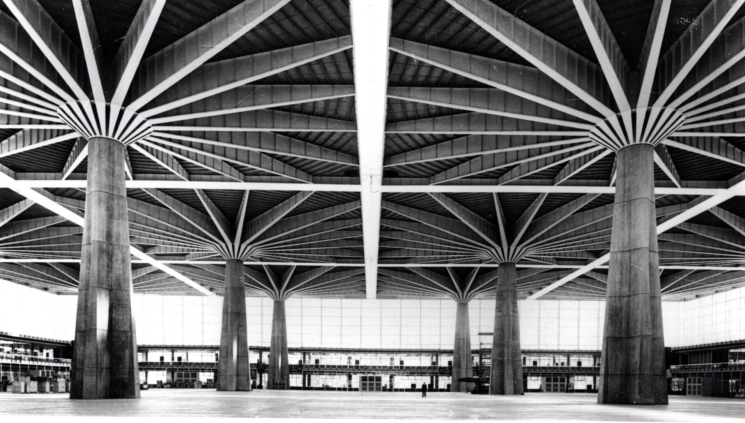 Labor Palace, Turin. 1959–1961© MAXXI, Archivio Pier Luigi Nervi