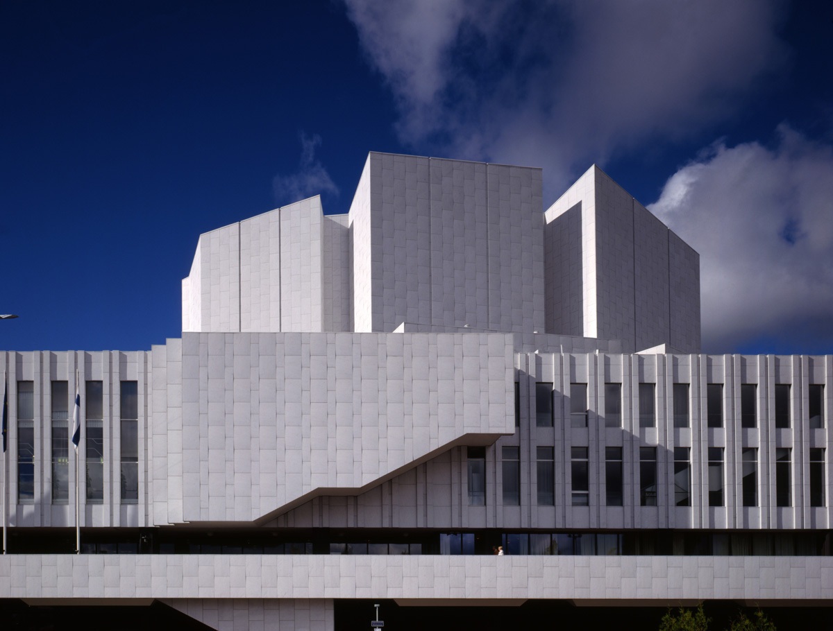 “Finlandia” Concert Hall in Helsinki. 1962–1971© Photo by Rune Snellman. Alvar Aalto Museum