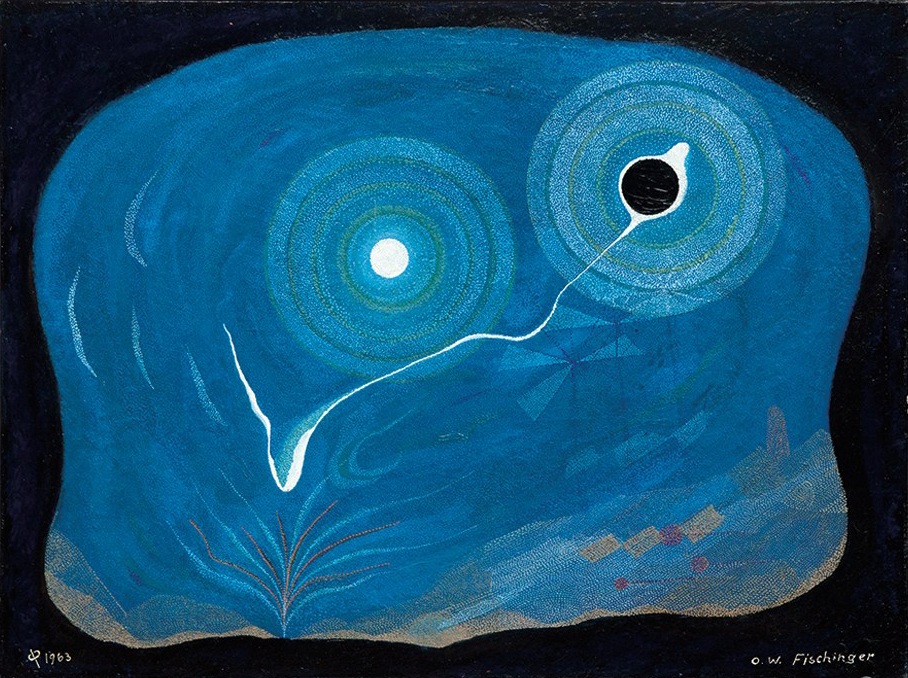 Оскар Фишингер. Stippled Cosmic. Courtesy LAMA