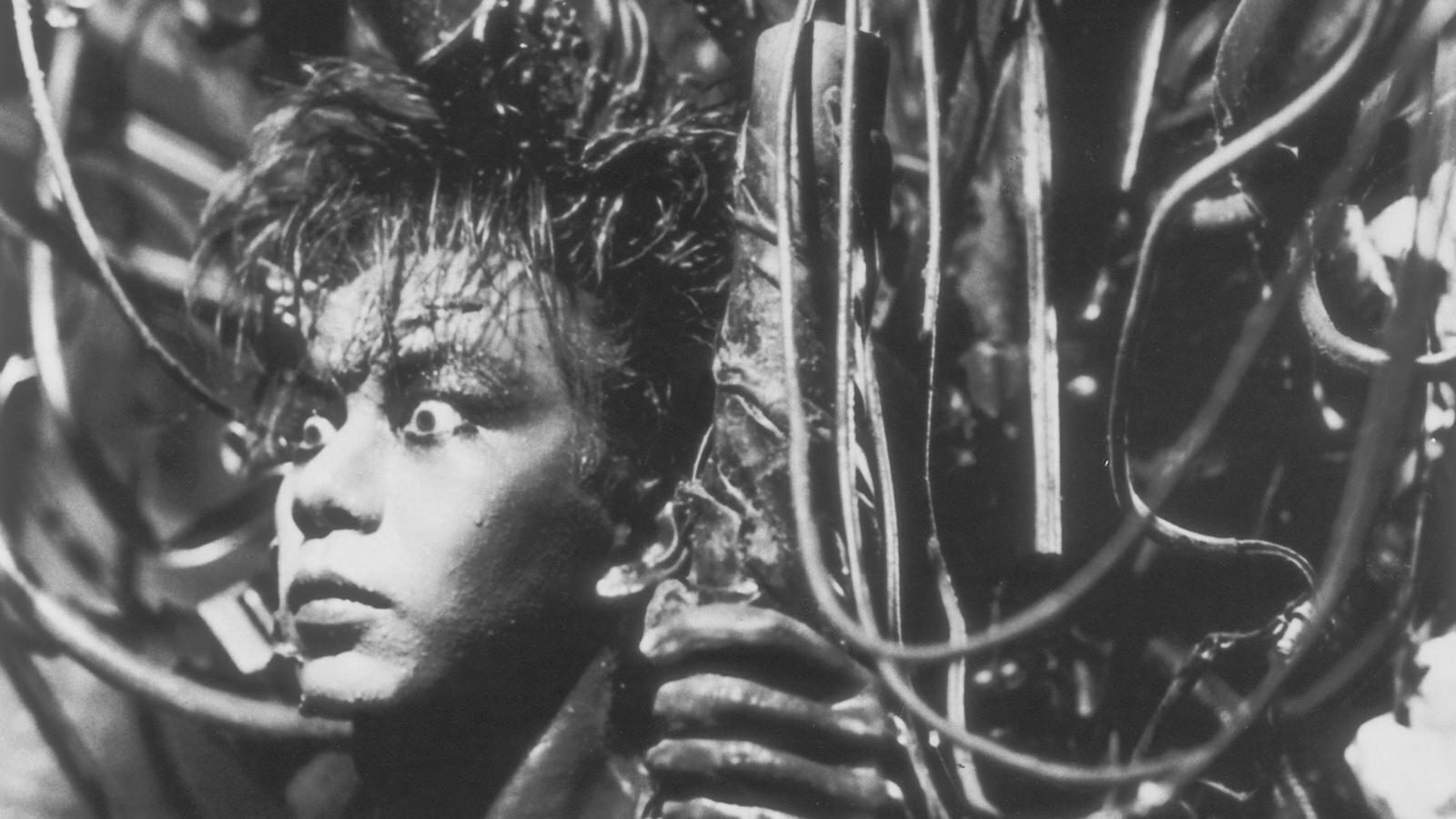 Tetsuo, The Iron ManDirected by Shinya Tsukamoto. 67 minutes. Japan, 1989