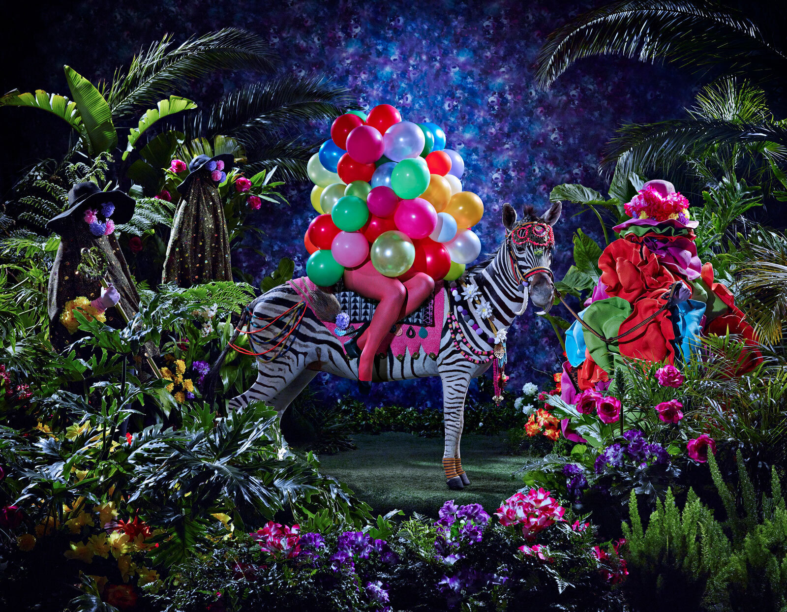 Athi-Patra RugaThe Night of the Long Knives #1, 2013Archival inkjet print on Photorag Baryta190 &times; 150 cm. Edition of 5 + 2 APPhoto: Hayden PhippsCourtesy of the artist and WHATIFTHEWORLD, Cape Town