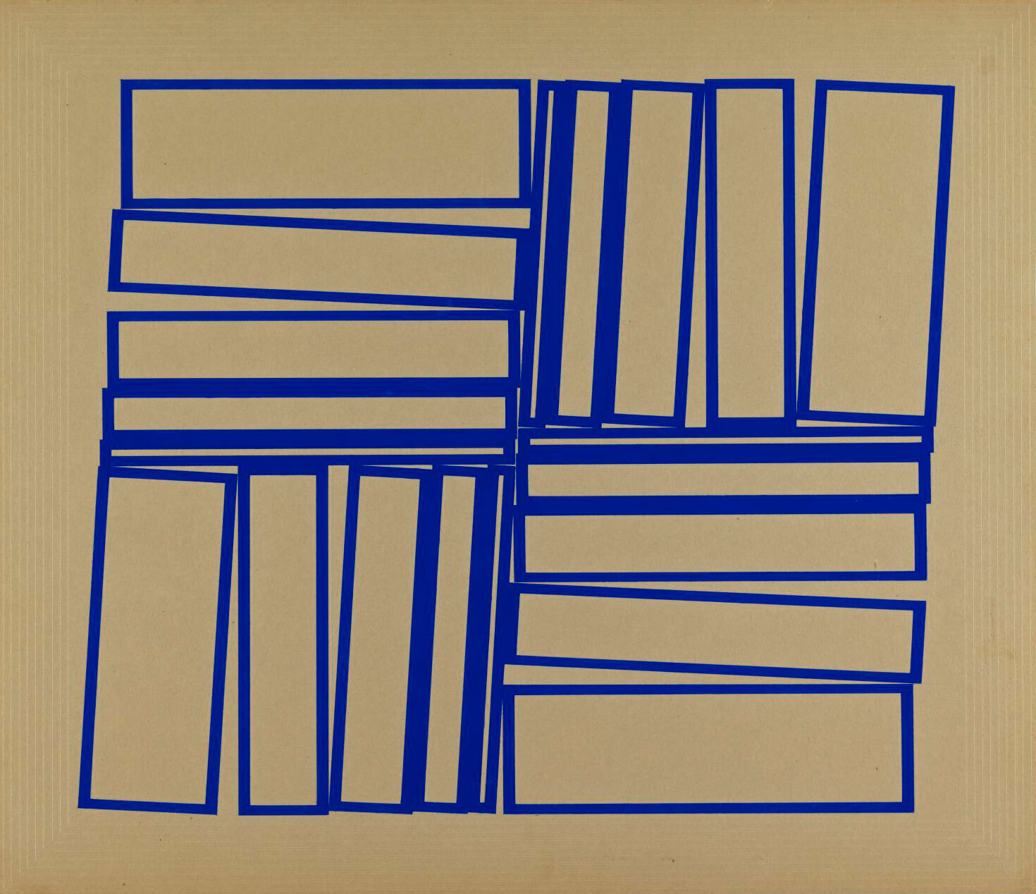 Элио Ойтисика. Metaesquema. 1958. &copy; Projeto H&eacute;lio Oiticica