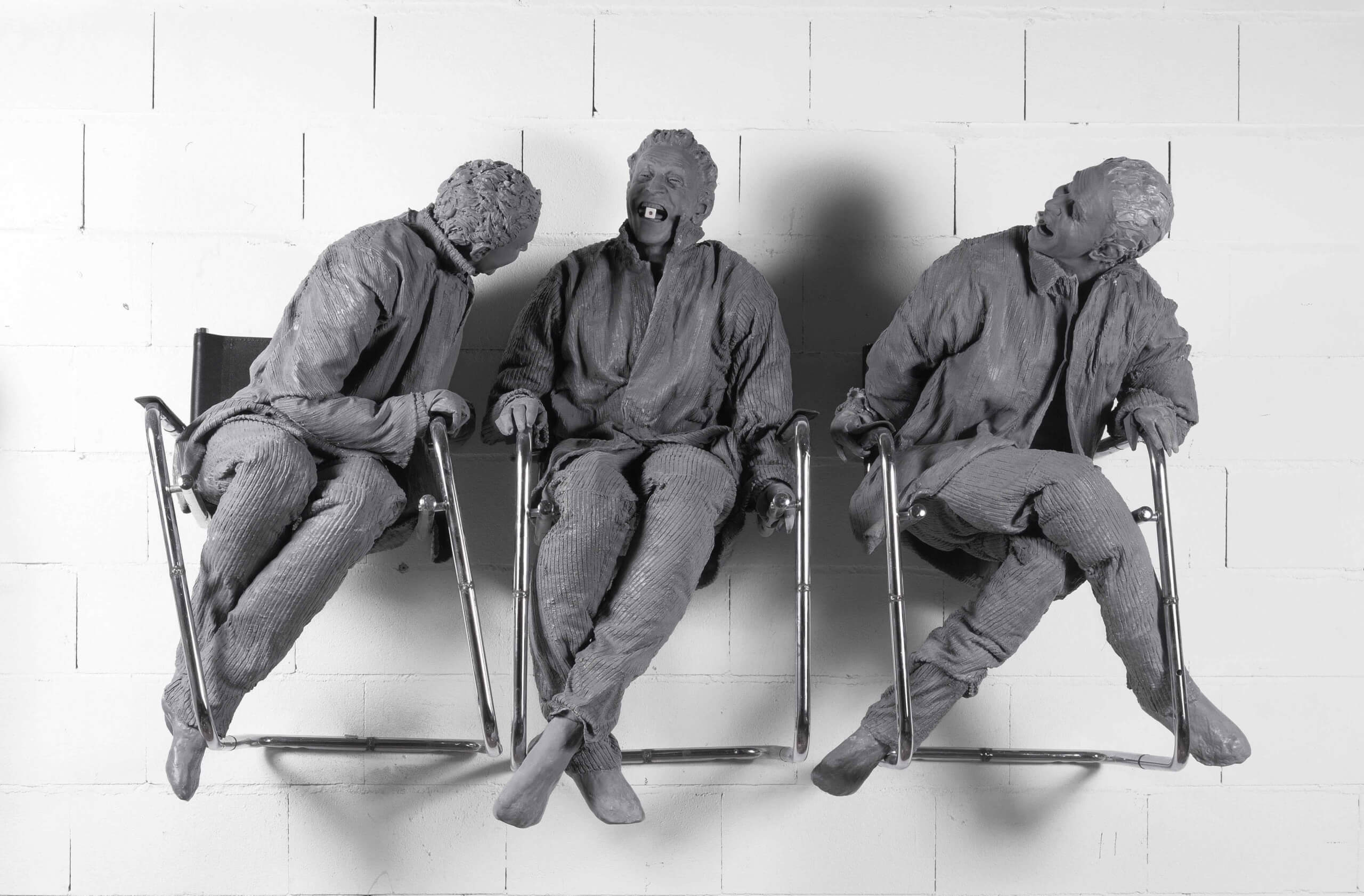 Хуан Муньос. Three laughing at one. 2000&copy; The Artist&rsquo;s Estate