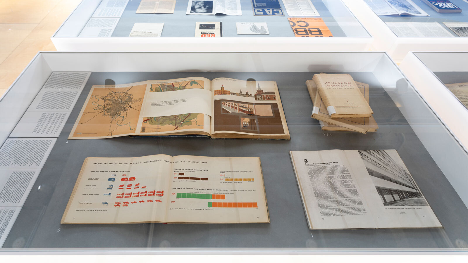 bauhaus imaginista. Moving Away: The Internationalist Architect exhibition at Garage Museum of Contemporary Art. Moscow, 2018Photo: Ivan Erofeev&copy; Garage Museum of Contemporary Art