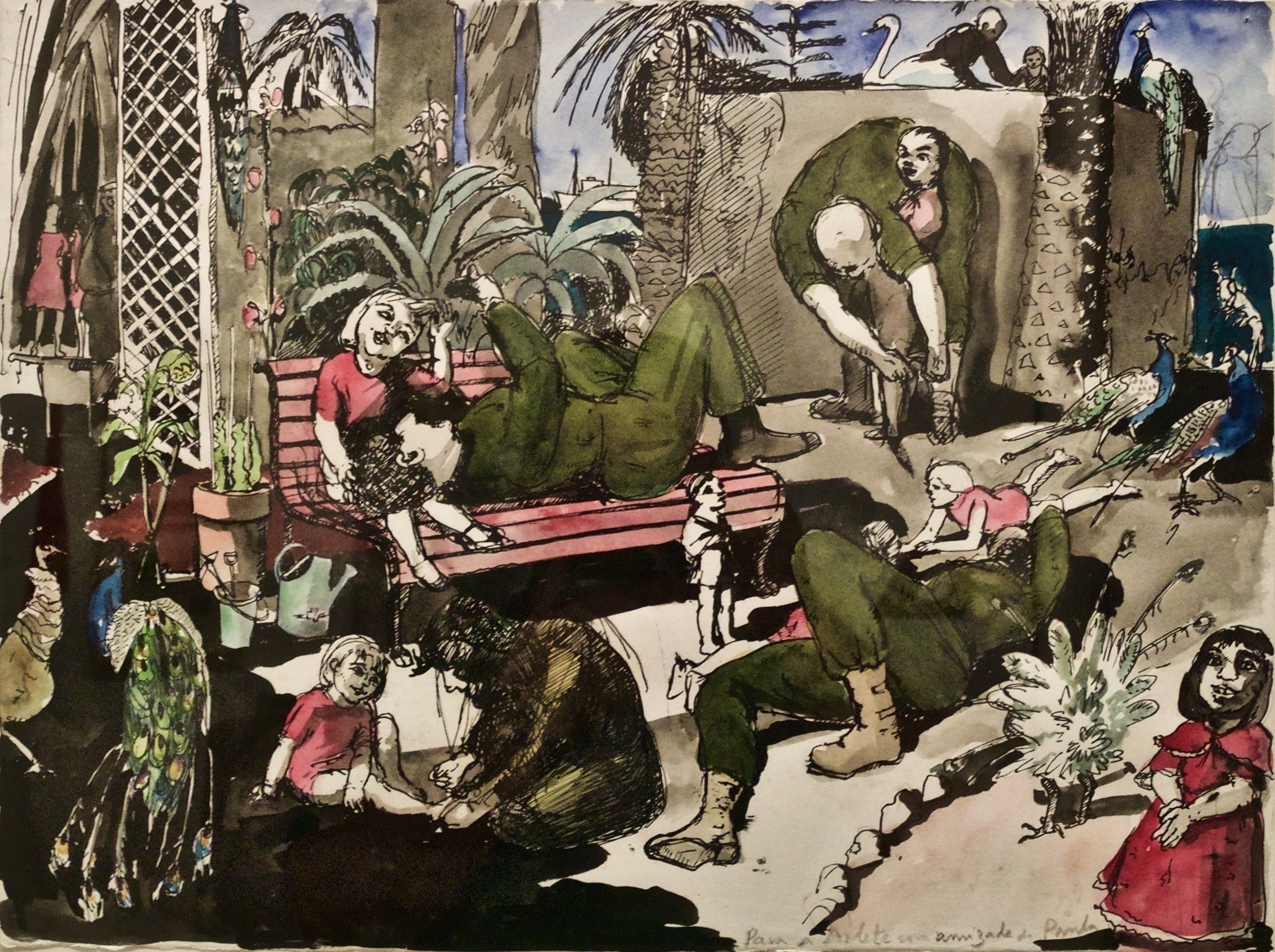 Паула Регу. Девушки и солдаты. 1993