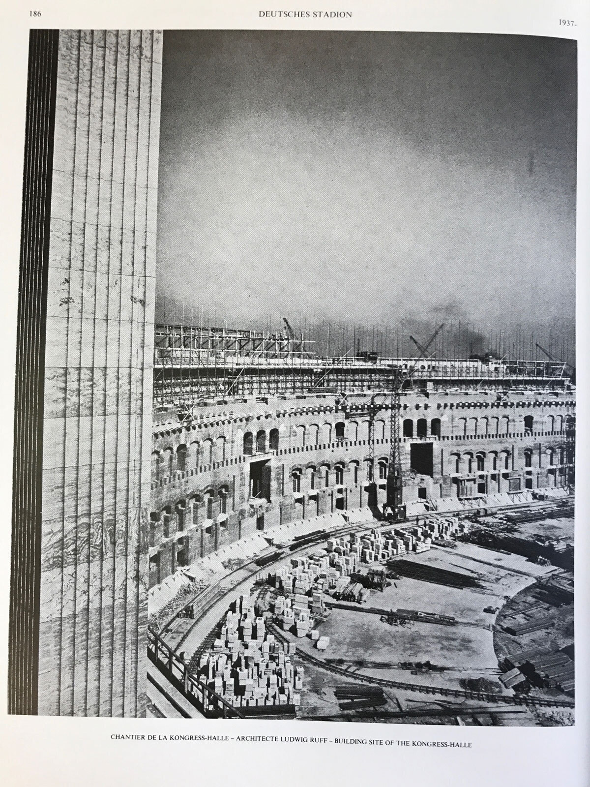 Альберт Шпеер. Строительство Зала конгрессов в Нюрнберге. 1937