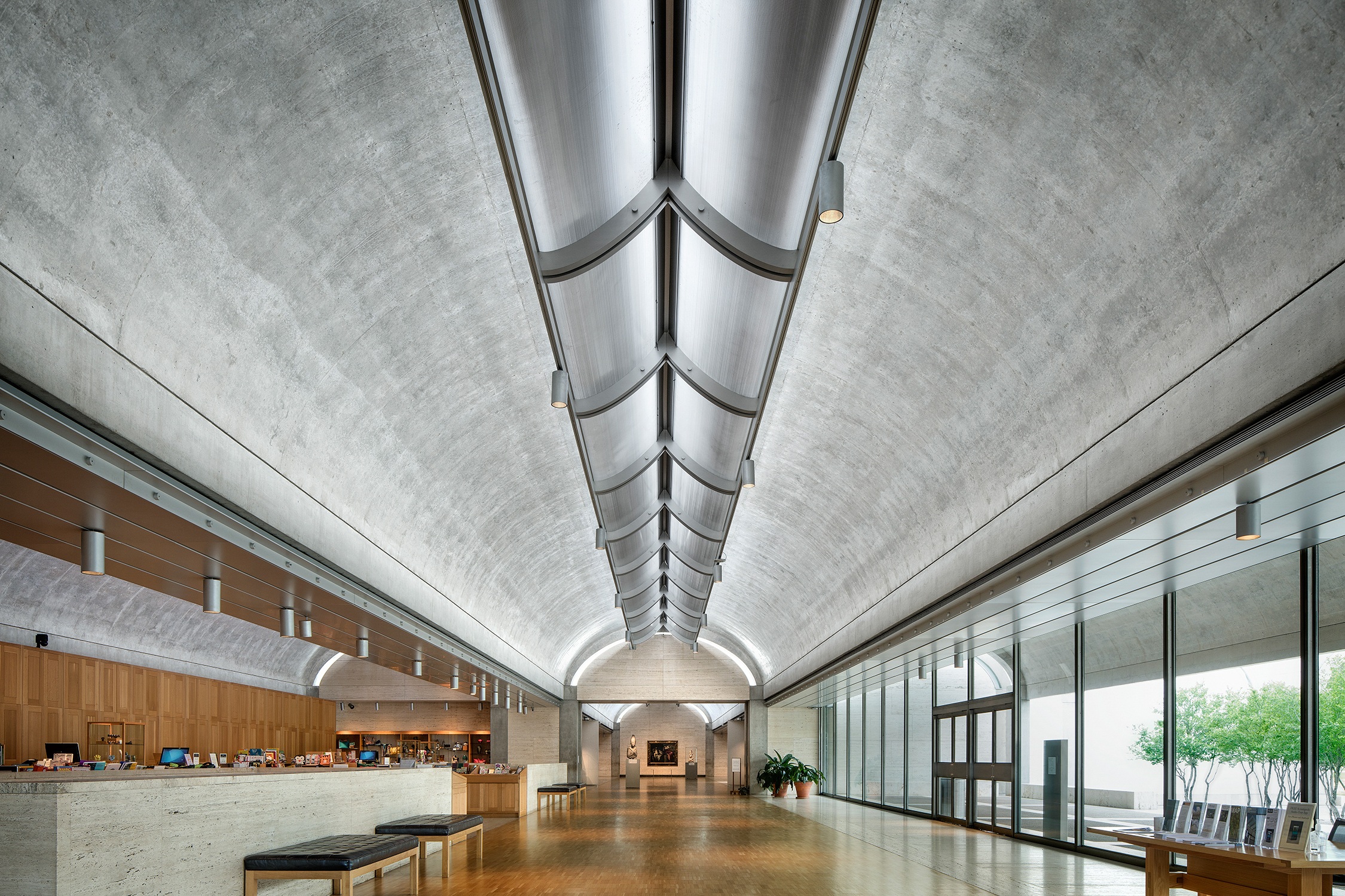 Художественный музей Кимбелл, Форт-Уорт, США. 1973. Фото: Pete Sieger