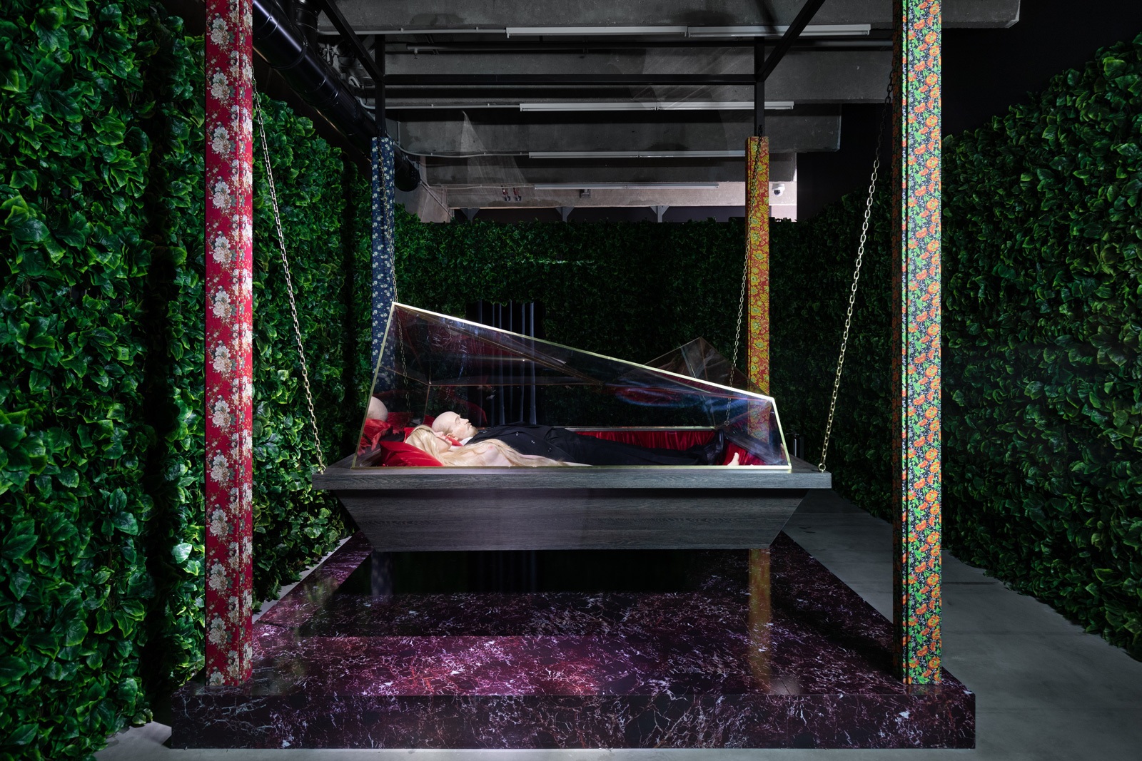 Выставка Павла Пепперштейна &laquo;Человек как рамка для ландшафта&raquo; в Музее современного искусства &laquo;Гараж&raquo;. Москва, 2019Фото: Иван Ерофеев&copy; Музей современного искусства &laquo;Гараж