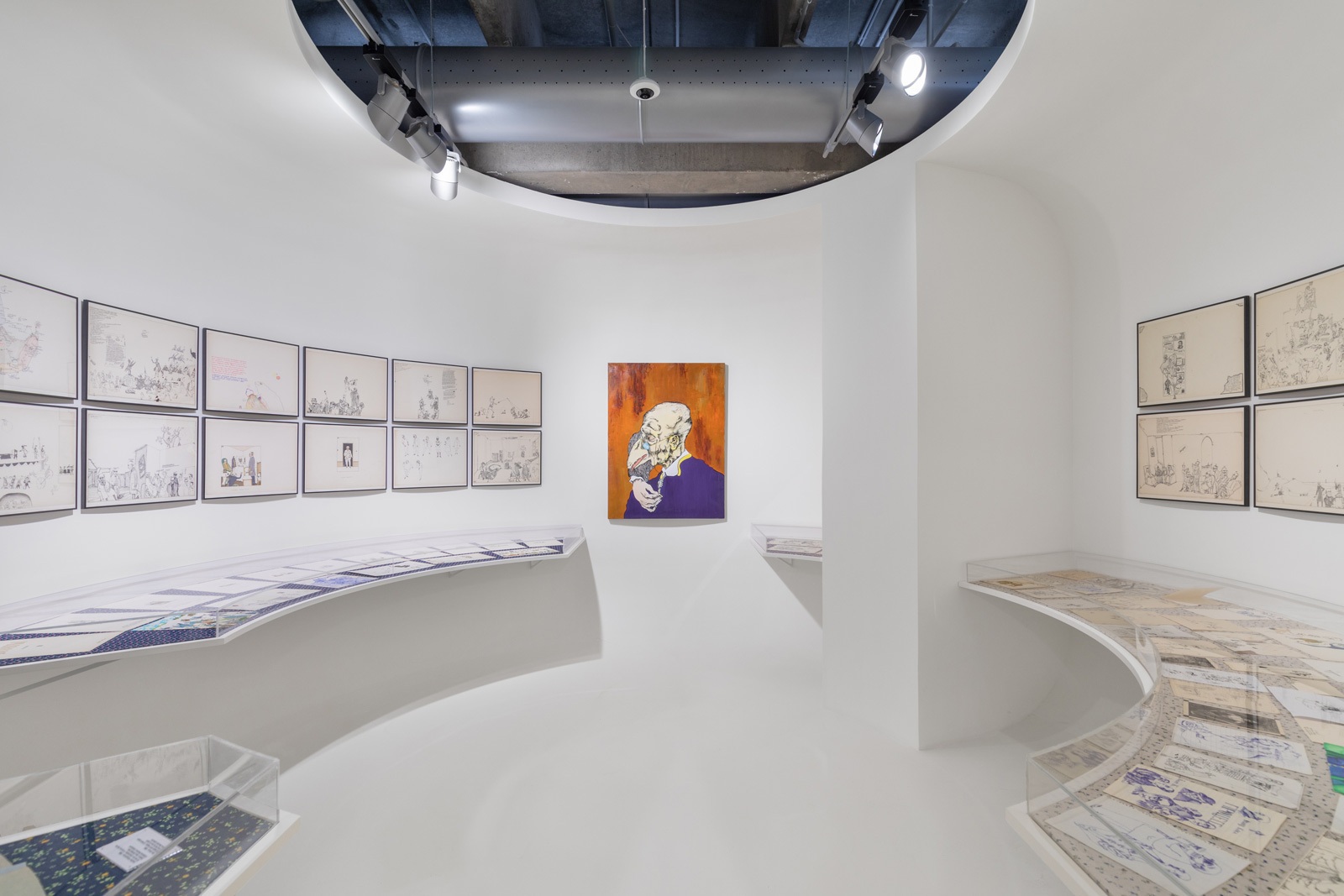 Выставка Павла Пепперштейна &laquo;Человек как рамка для ландшафта&raquo; в Музее современного искусства &laquo;Гараж&raquo;. Москва, 2019Фото: Иван Ерофеев&copy; Музей современного искусства &laquo;Гараж