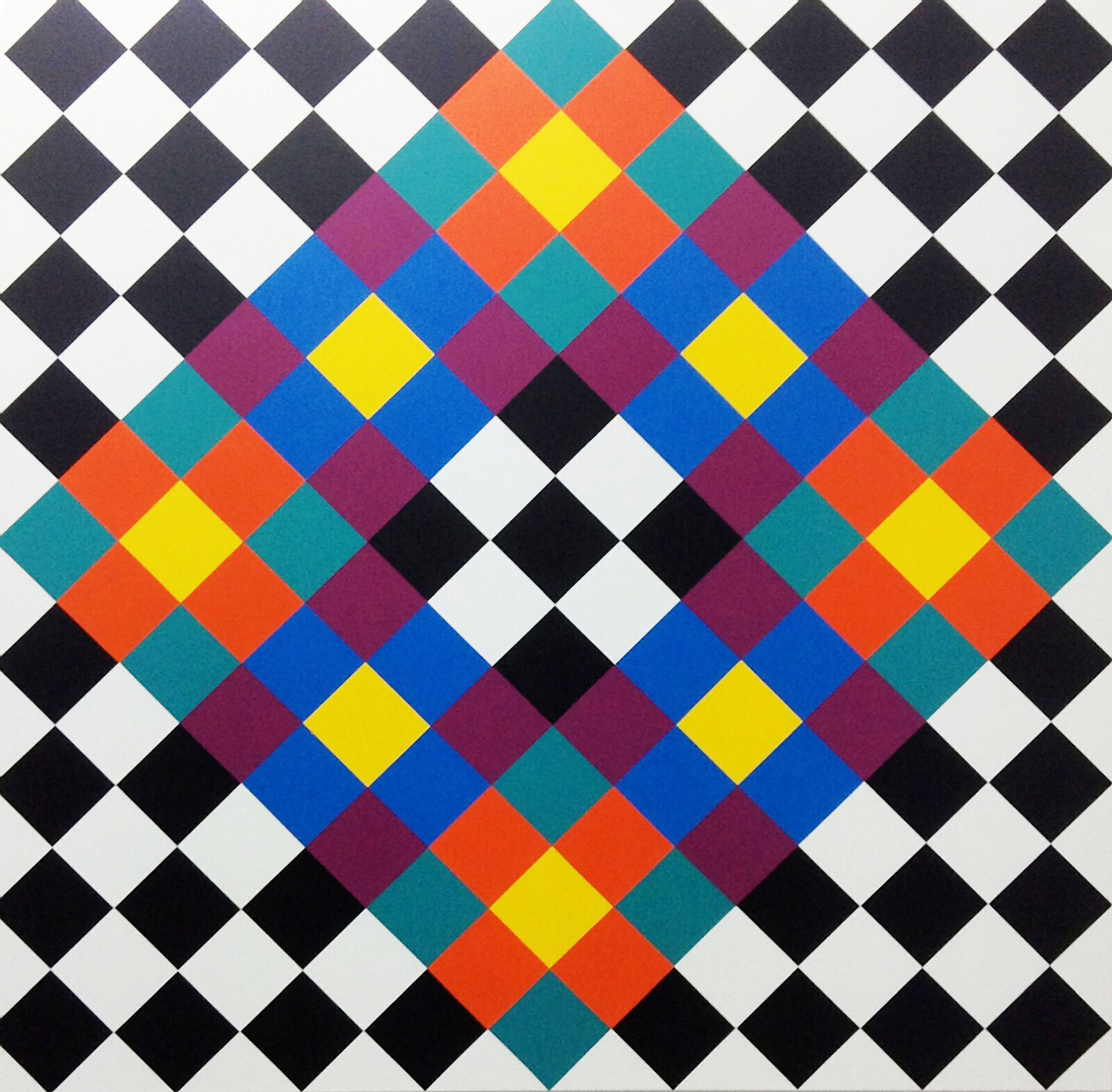 Рашид Араин. Opus F3. 2014Холст, акрил. 160 &times; 160 смПредоставлено художником