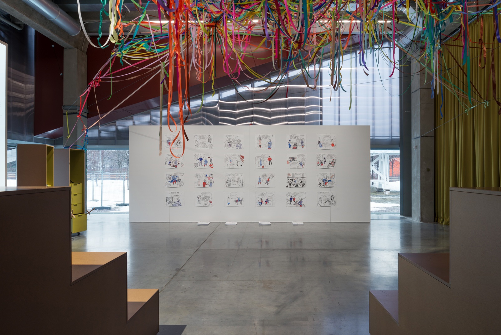 Проект &laquo;Бюро переводов&raquo; в Музее современного искусства &laquo;Гараж&raquo;. Москва, 2019Фото: Алексей Народицкий&copy; Музей современного искусства &laquo;Гараж&raquo;