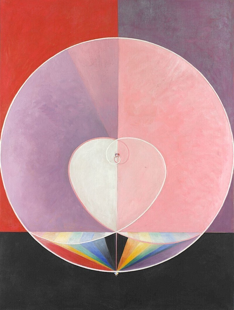 Хильма аф Клинт. Голуби No. 2. 1915. &copy; Courtesy Hilma af Klint