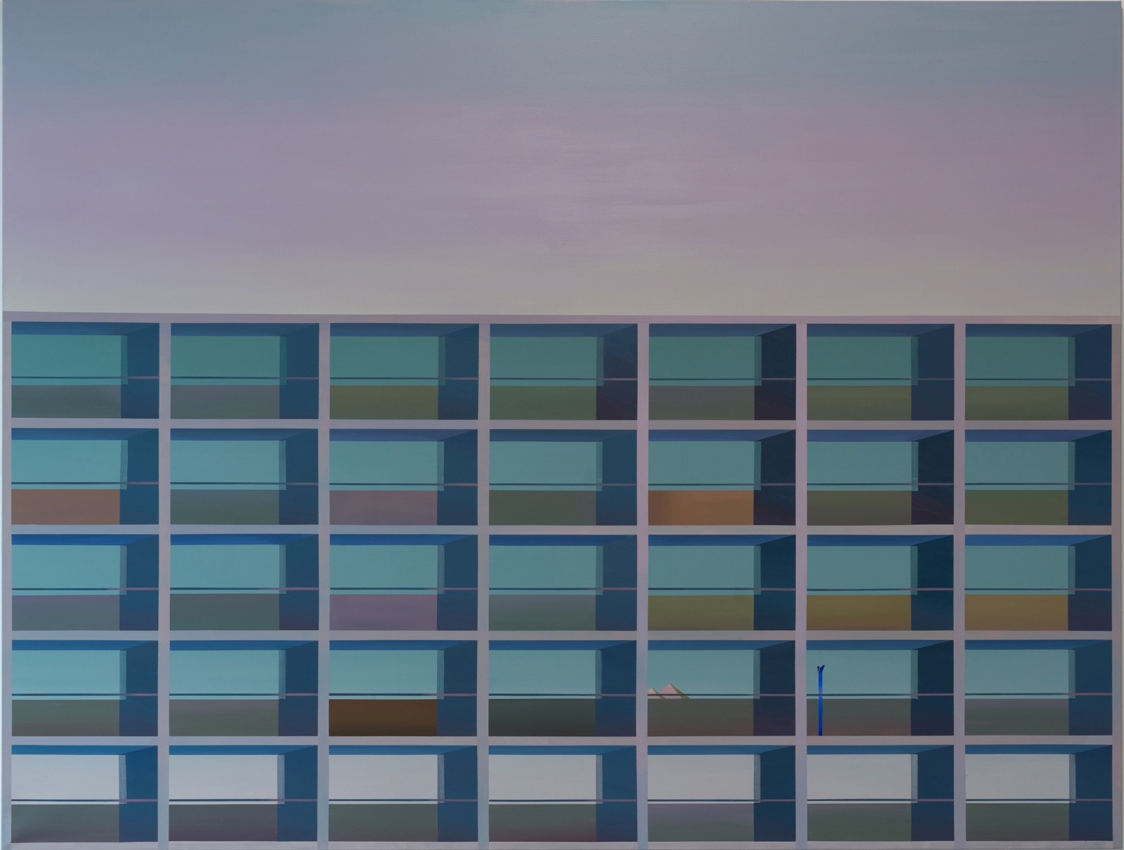 Линас Юсионис. Эльдорадо. 201.5 Холст, акрил. 190 &times; 250 см.  Предоставлено галереей Vartai&nbsp;