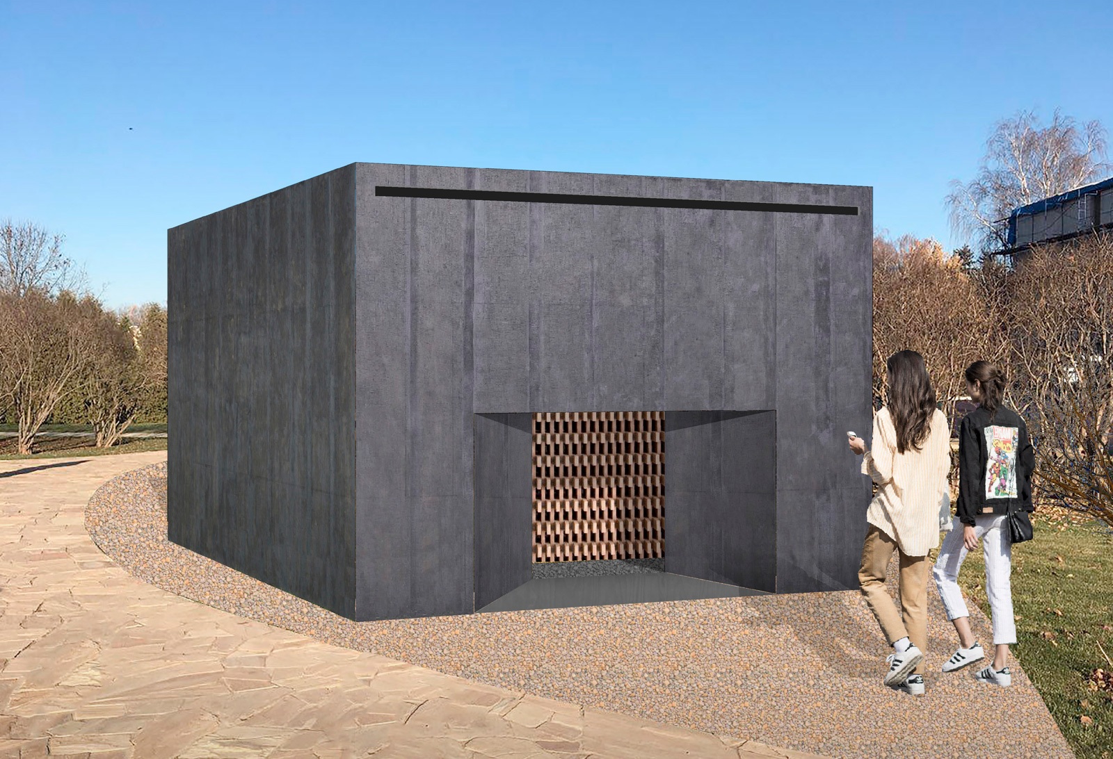 &laquo;Preservation of silence&raquo;, 2019Work in progressConcept by: Sergey Kasich Architecture by: &laquo;СХЕМА&raquo; bureauAcoustical engineering by: Phillip Sologub Courtesy of the artist