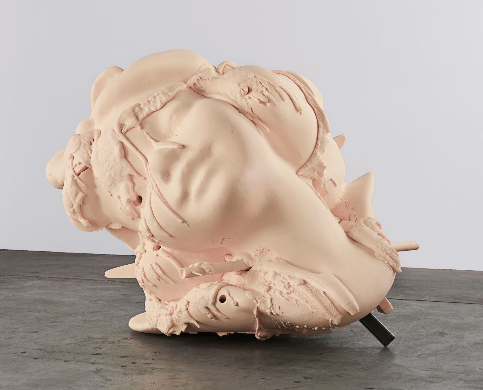 Пол Маккарти. Белая снежная голова. 2012. &copy; Paul McCarthy