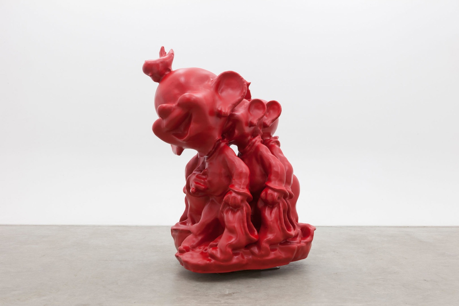 Пол Маккарти. Белоснежка, Допи, Черный Красный Белый, Красный. 2011&ndash;2015. &copy; Paul McCarthy