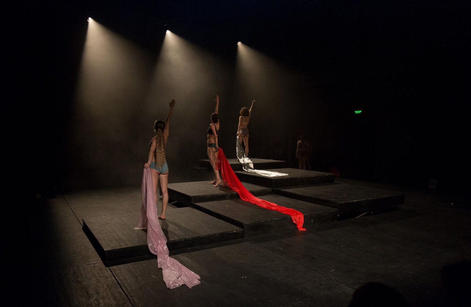 Isadorino Gore dance co-op Study for Soviet Gesture performance, 2018 Photo: Evgeny Vtorov